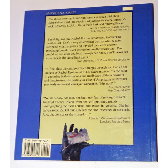 Book: Mailbox, USA A Celebration of Mailbox Art in America ISBN 0-87905-701-7 - Picture 2 of 5